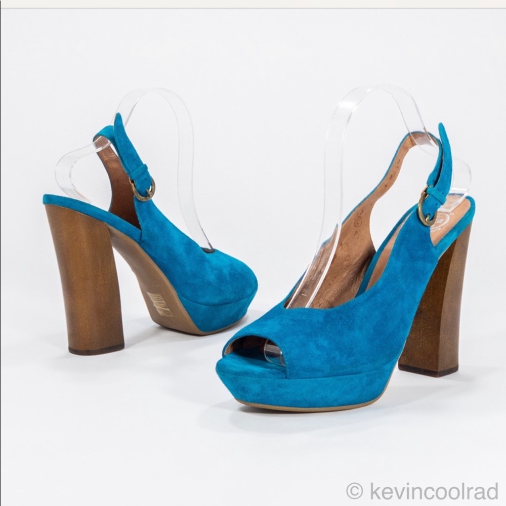 Jeffrey Campbell	 Friend Platform Peep Toe Heel